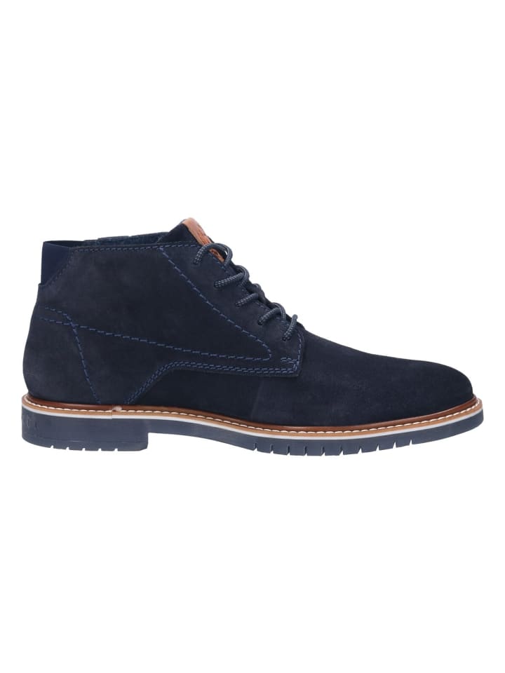 Bugatti Schnürstiefel in blau günstig kaufen