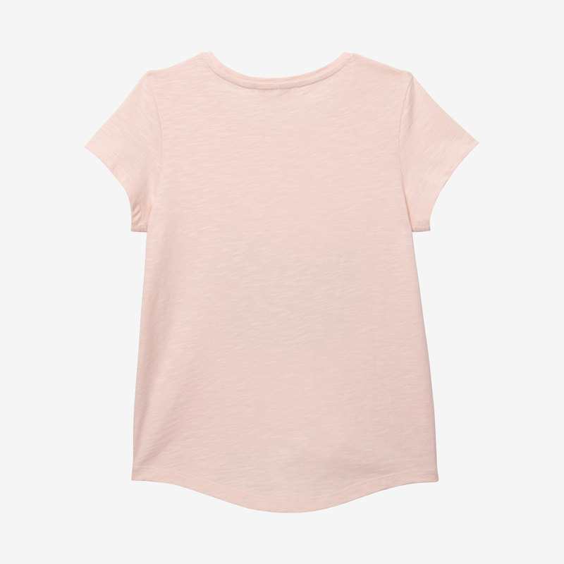 T-shirt fille paysage rose Catimini