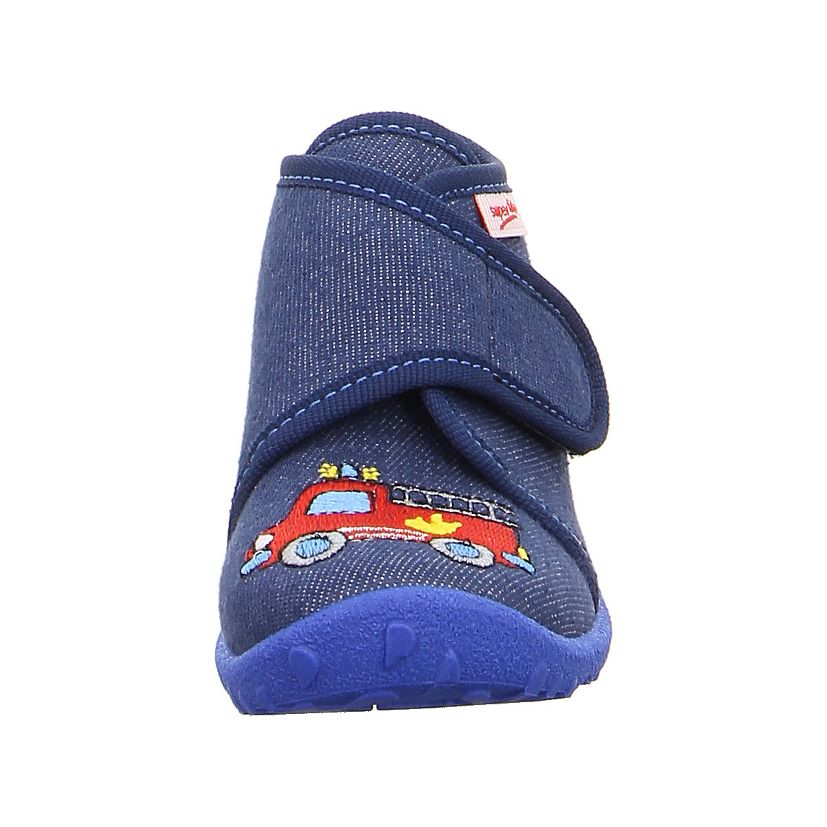 Baby Hausschuhe SPOTTY für Jungen, WMS-Weite M3, Fahrzeuge