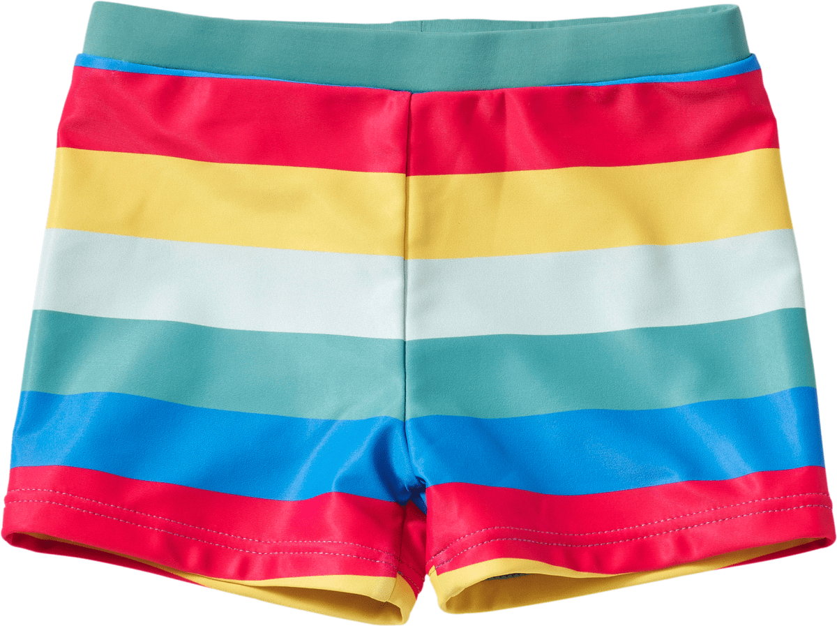 Badehose mit Ringeln, bunt, Gr. 98/104, 1 St