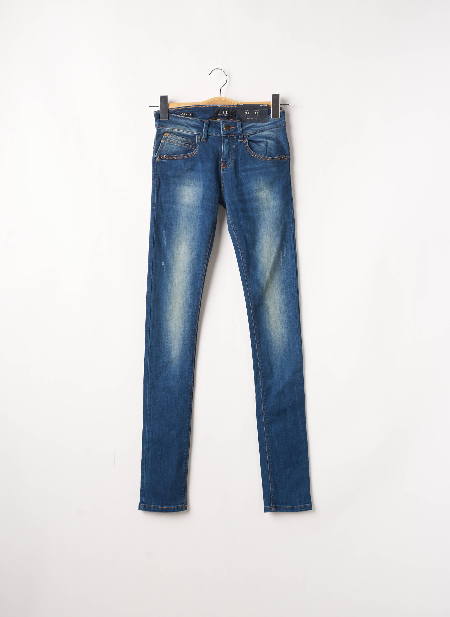Ltb Jeans Coupe Slim Femme couleur bleu