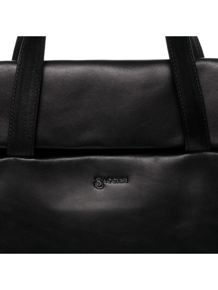 BACCINI Leder-Laptoptasche 15