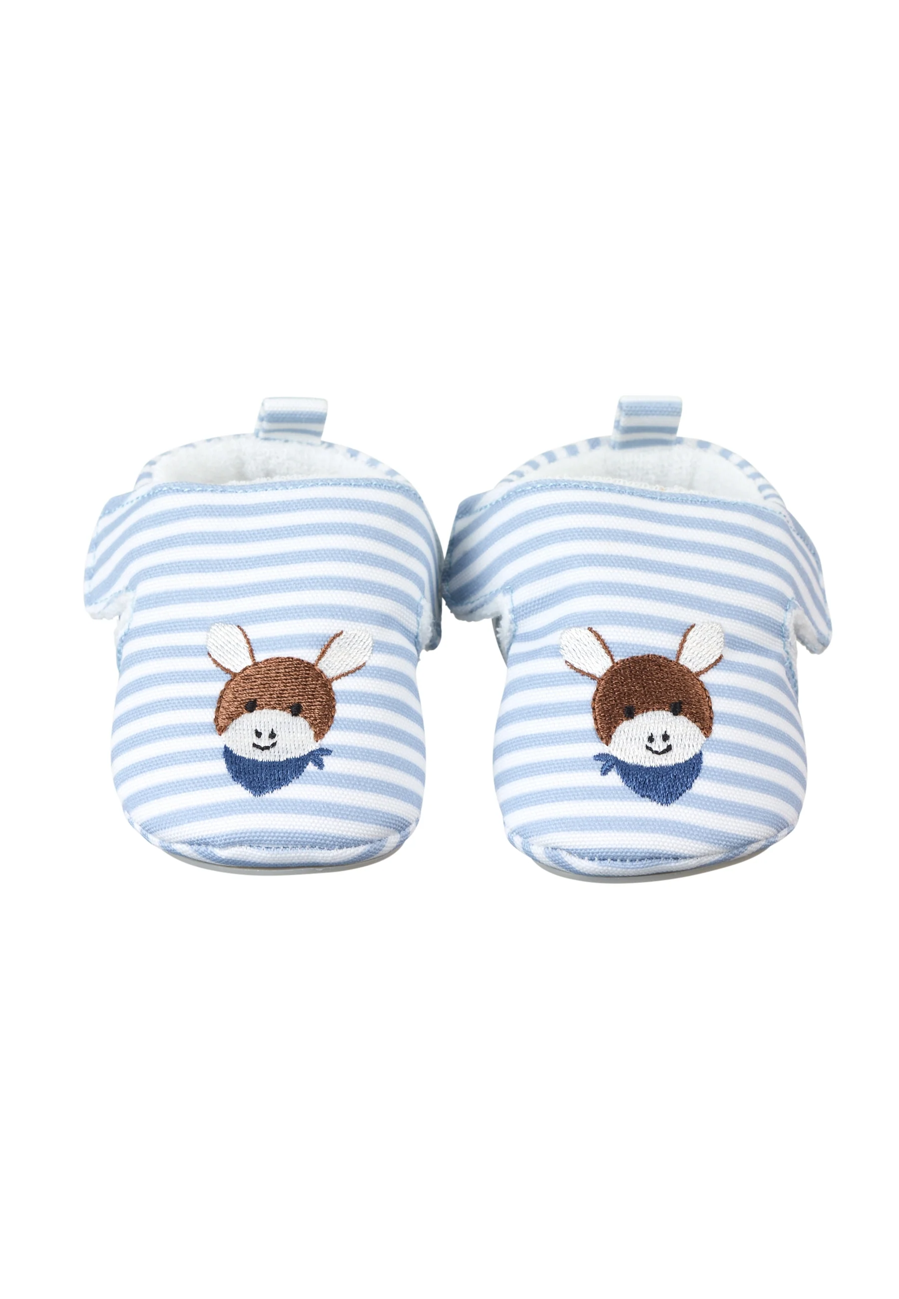 Baby Krabbelschuh aus Canvas, Motiv Esel Emmi Boy