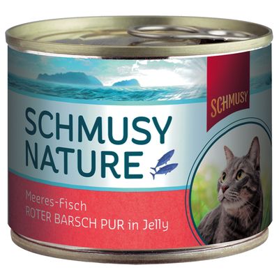 Sparpaket Schmusy Nature Fisch 24 x 185 g