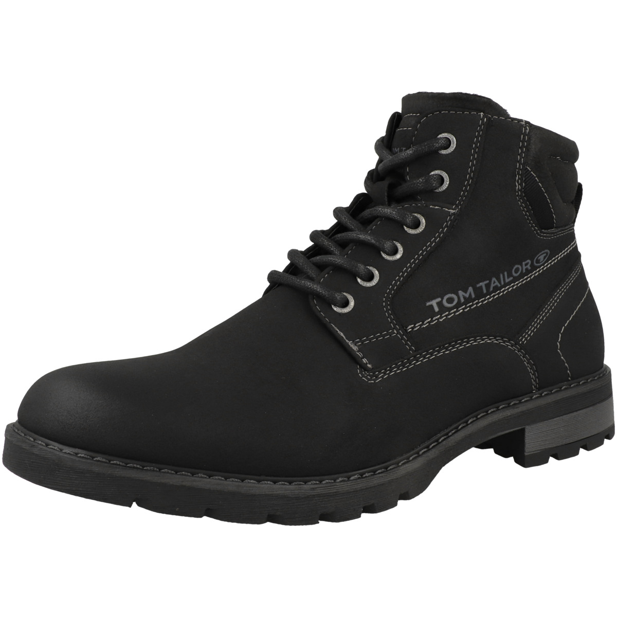 Tom Tailor 4280150003 Schnürboots schwarz