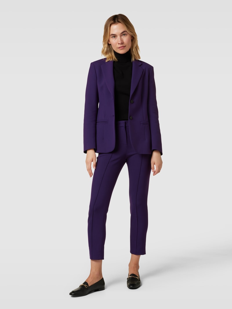 Blazer mit Viskose-Anteil in lila