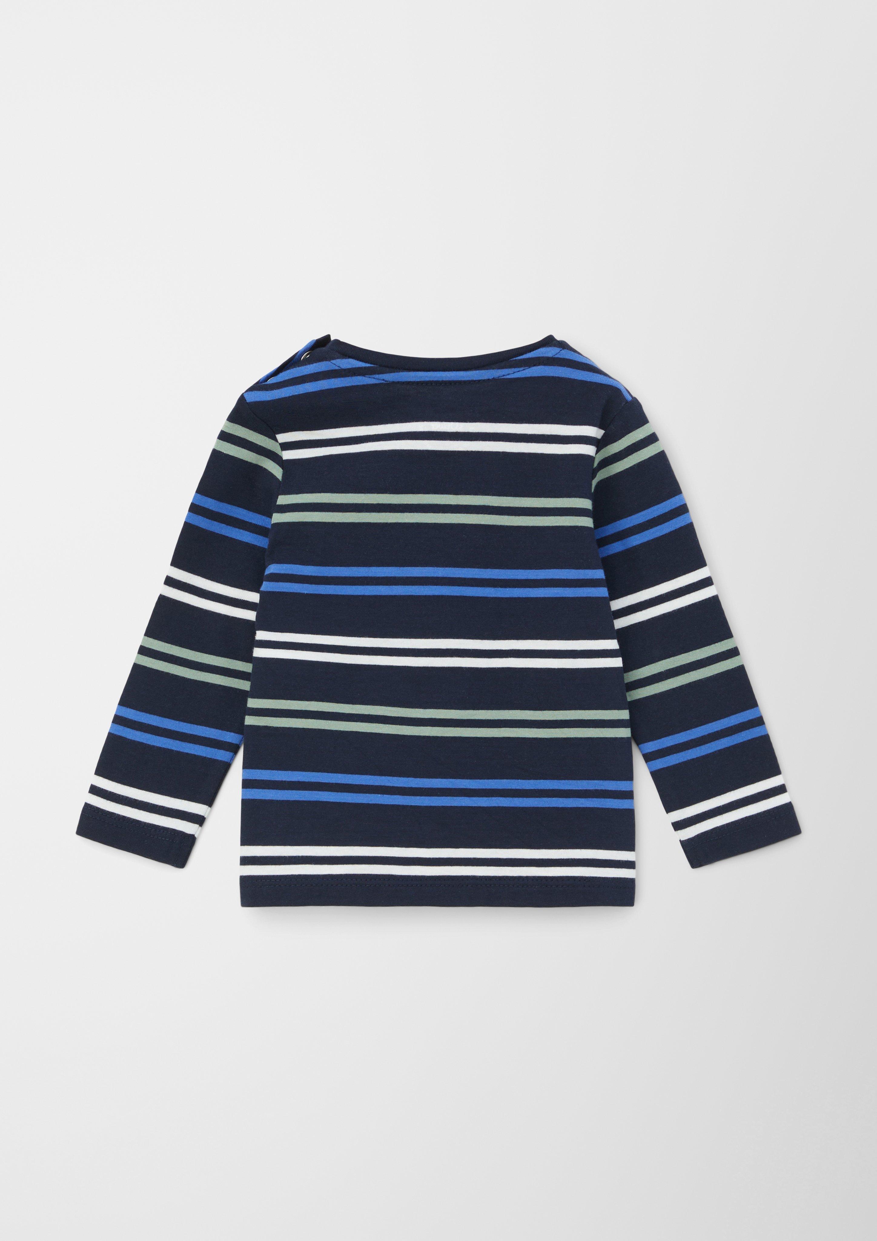 Langarmshirt mit Print-Detail  2122461-59G3