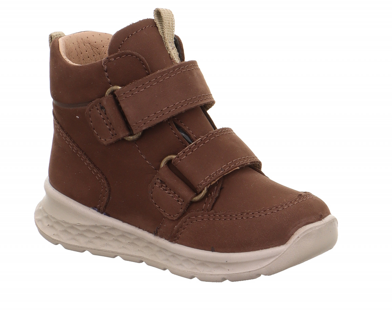 BREEZE - BraunSneaker high mit Klettverschluss