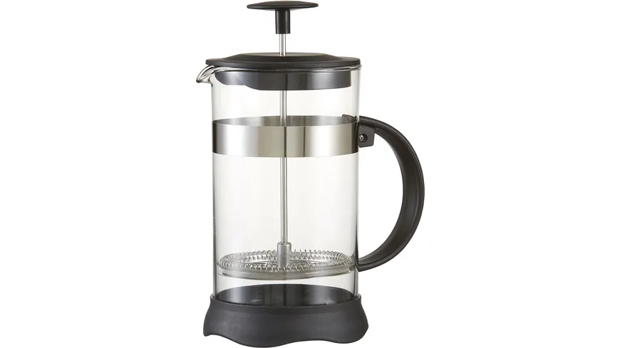 Ritzenhoff & Breker Kaffeebereiter VISTA Klar, Schwarz, silber