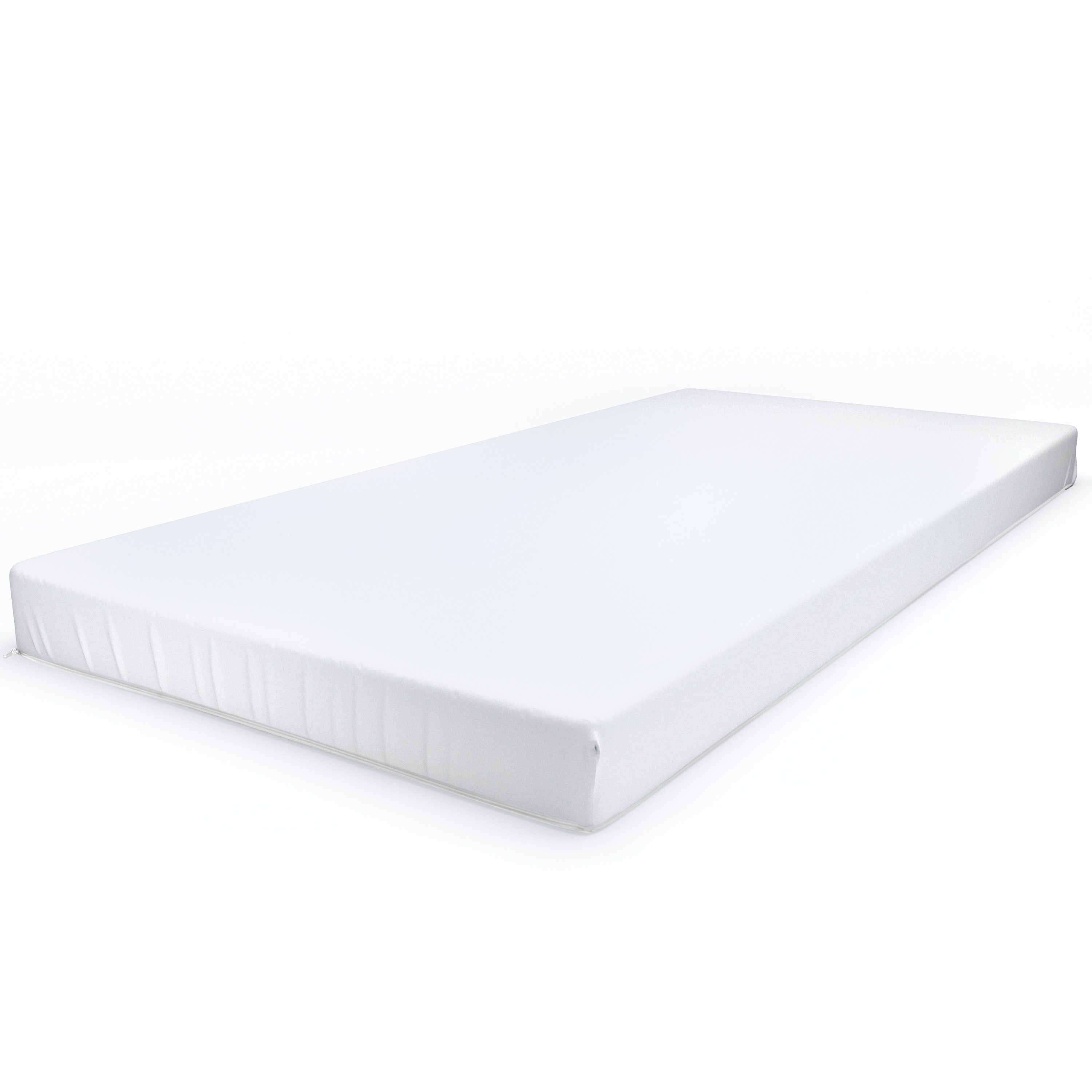 Komfortschaummatratze Komfort Rollmatratze 90x200x10cm Härtegrad 2 (mittel), Jekatex, (Spar-Set, 1-tlg., 2-tlg), Beideseitig nutzbar, Abnehmarer und waschbarer Bezug, Reißverschluss an 3 Seiten