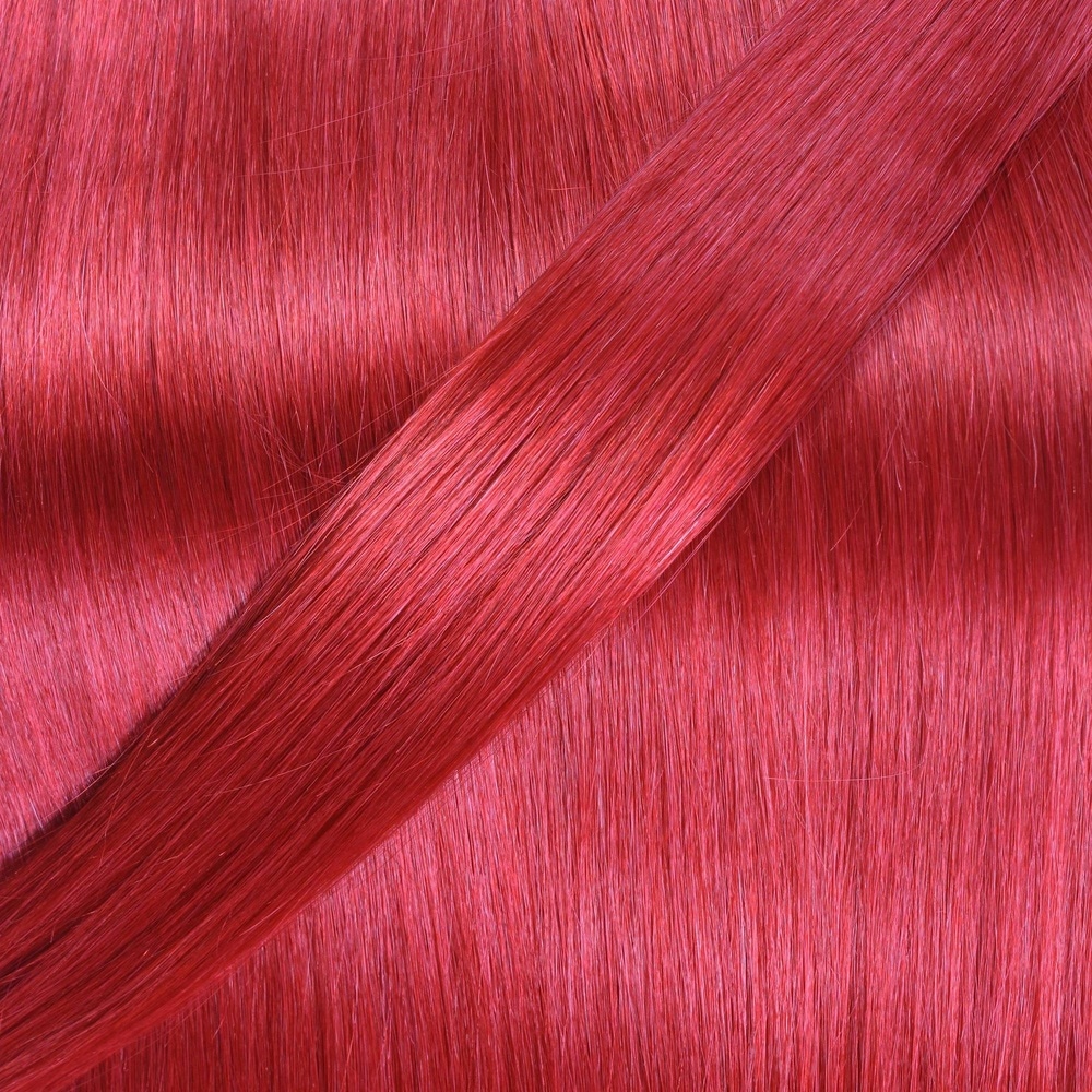 hair2heart Extensions adhésives cheveux naturels #rouge extensions