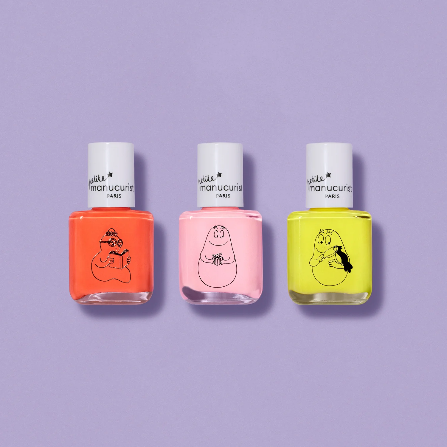 Trio dječjih lakova za nokte za personalizaciju Petite Manucurist