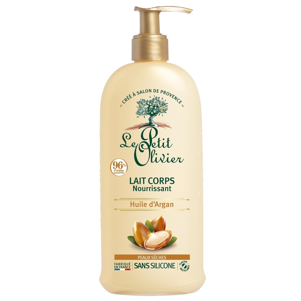 le petit olivier Lait Corps Nourrissant Huile d'Argan Lait Corps - Peaux Sèches