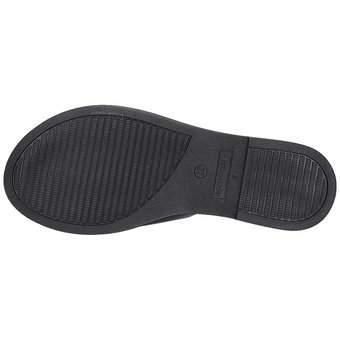 Tamaris Pantolette in schwarz
