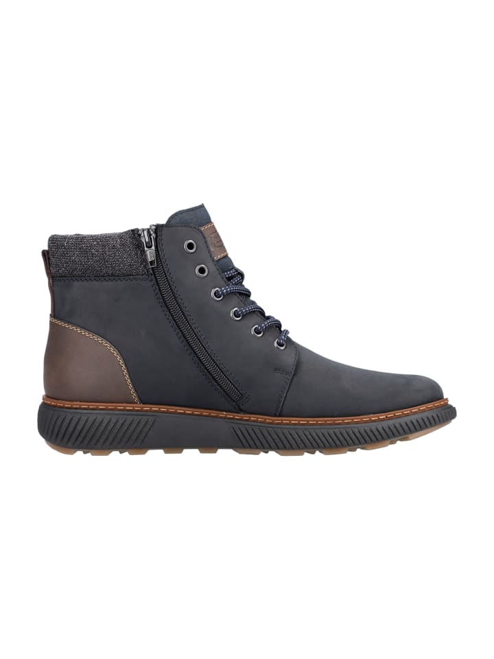 rieker Schnürboots in Blau günstig kaufen
