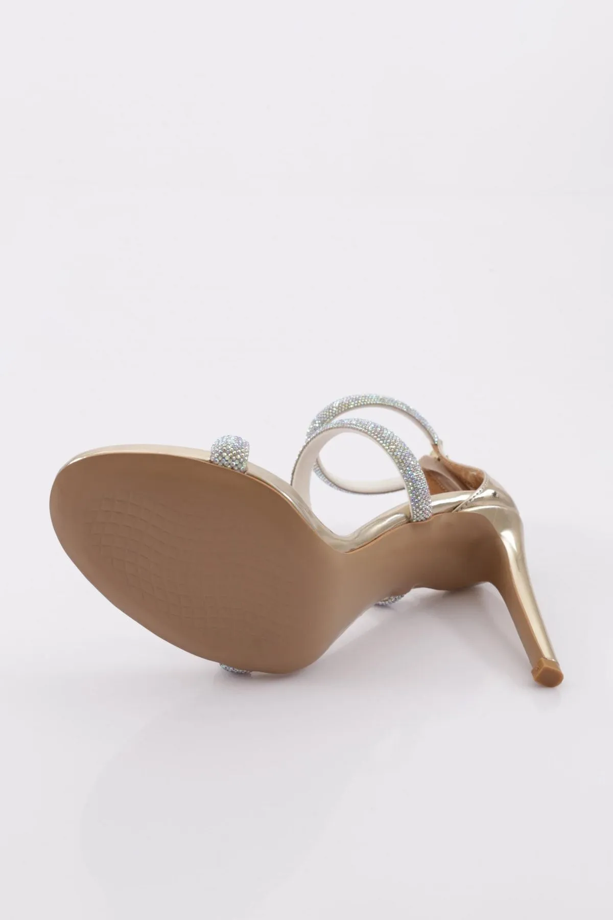 DGN  2001 Modell Rose Lackleder - Damenschuhe mit Absatz, Stickerei und Knöchelriemen