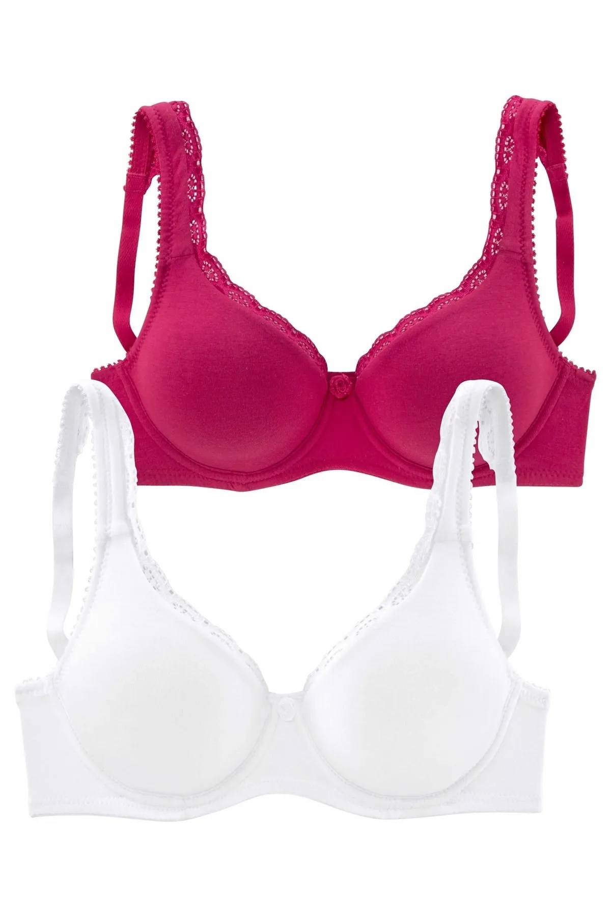 PETITE FLEUR  BH - Rot - Unifarben