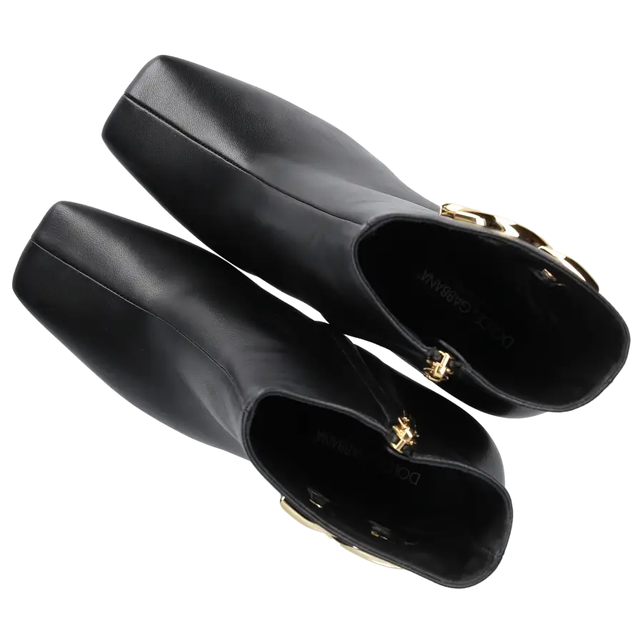 Dolce & Gabbana - Klassische Stiefeletten JACKIE 90 Kalbsleder - schwarz