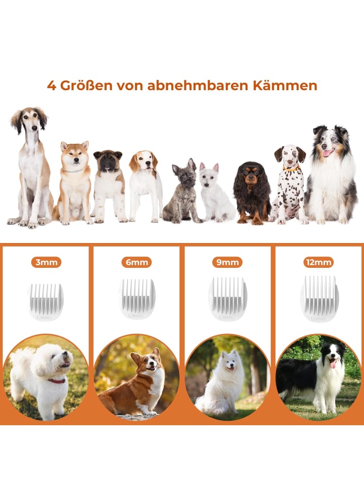 COFI 1453 Hundeschermaschine Tierhaar Staubsauger in Gelb günstig kaufen onesize
