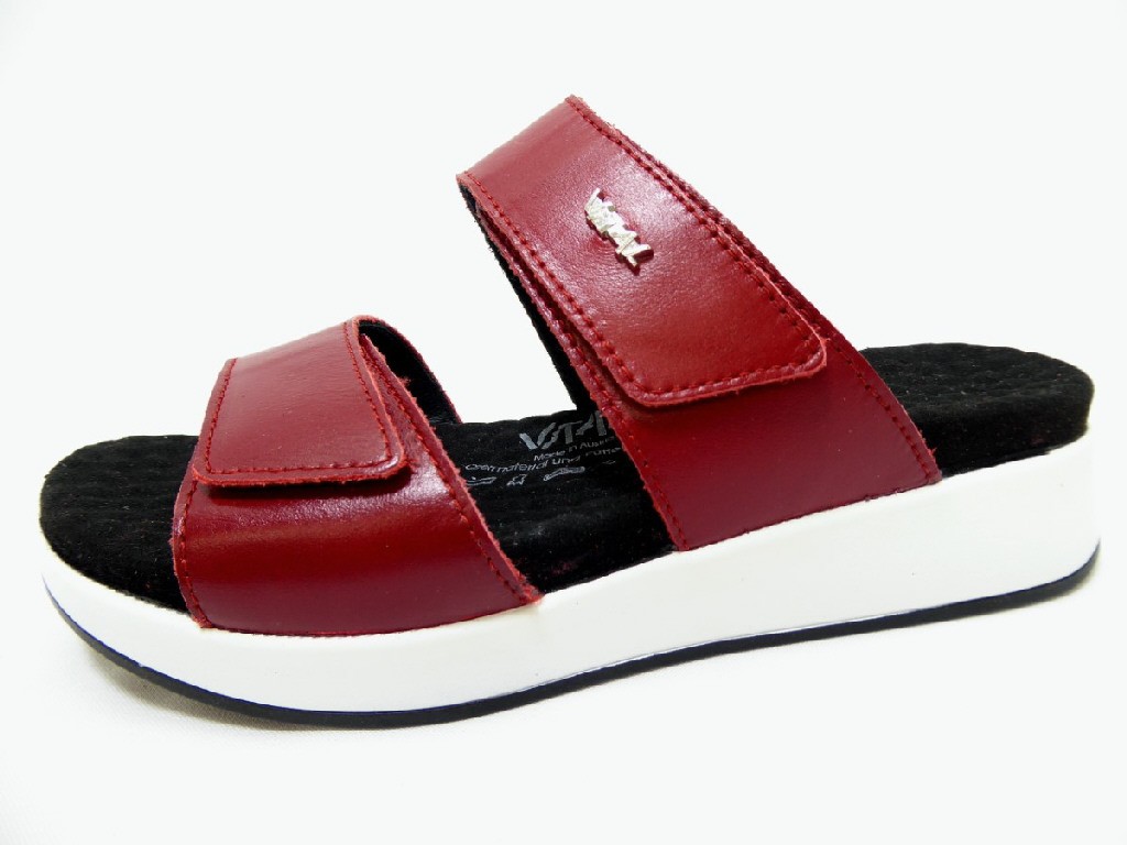 VITAL Komfort Sandalen rot