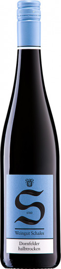 2019 Dornfelder halbtrocken - Weingut Schales