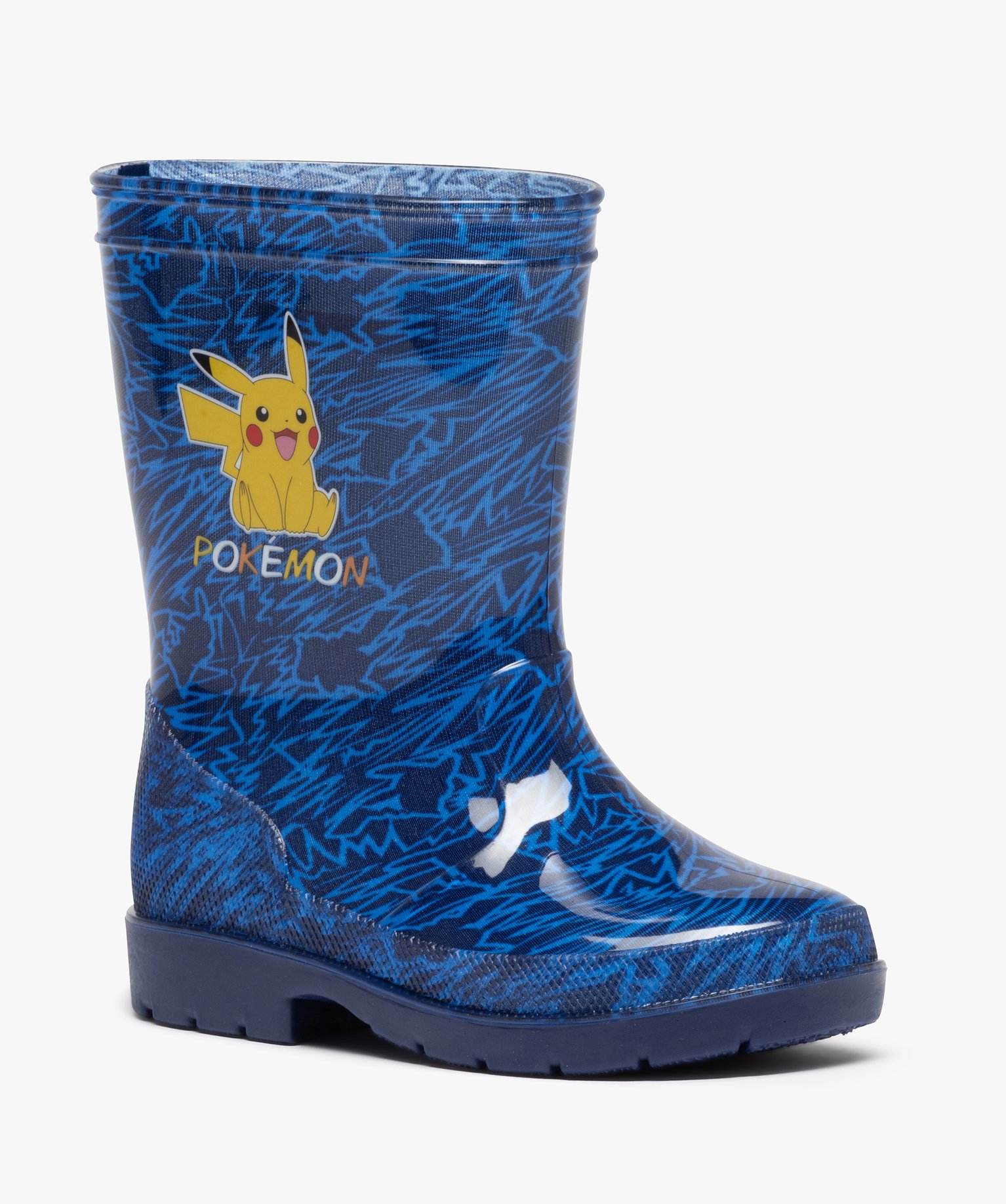 Bottes de pluie Garçon Pikachu - Pokémon bleu | GEMO
