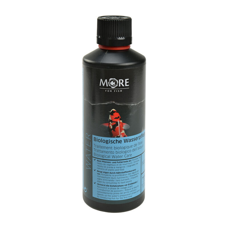 MORE Fischpflege MORE FOR FISH biologische Wasserpflege 500 ml