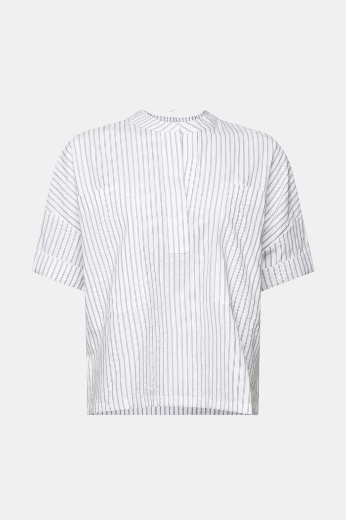 Gestreifte Oversized-Bluse
