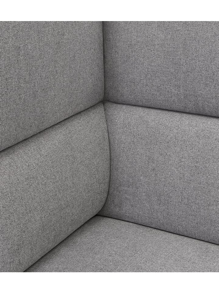KADIMA DESIGN Rechtes Sofa aus Textil in Grau | Minimalistisch Modern in Grau günstig kaufen onesize