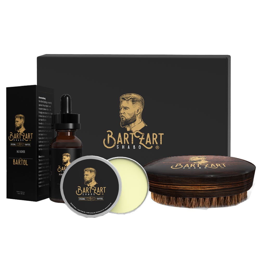 BartZart Bartpflege Set Agadir 3 teilig