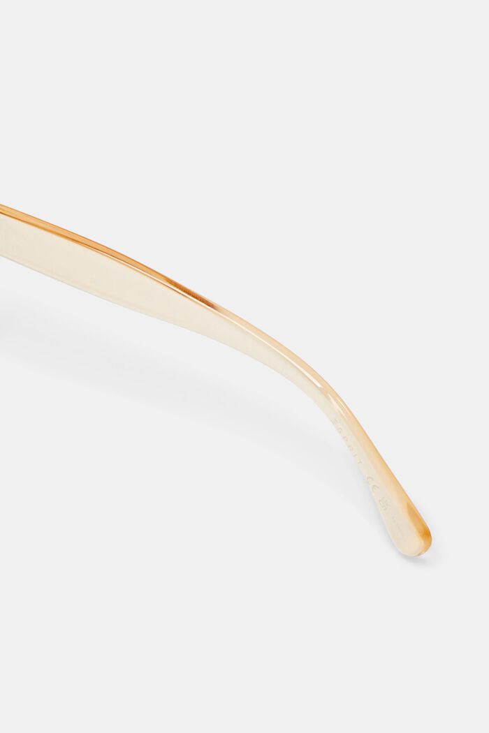 Sonnenbrille mit transparenter Fassung