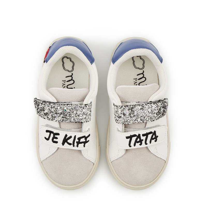 Baskets en cuir Mini Edith je kiff tata