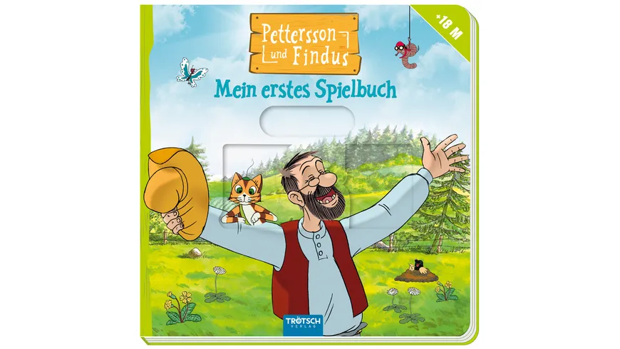 Trötsch Pettersson und Findus Mein erstes Spielbuch