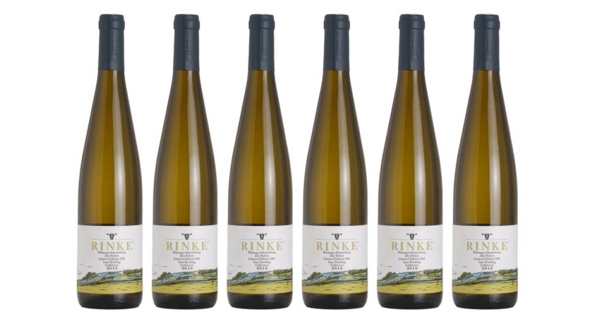 6er Paket Saar Riesling Alte Reben Premium - unfiltriert von Weingut Rinke - Grünhäuser Mühle günstig bei wein.de kaufen