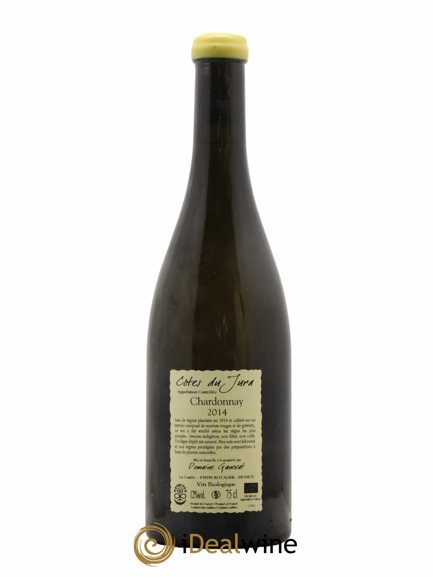 Côtes du Jura Les Grands Teppes Vieilles Vignes Jean-François Ganevat (Domaine)  2014 - Lot de 1 Bouteille