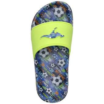 KangaROOS K Slide Print Badepantolette in grün