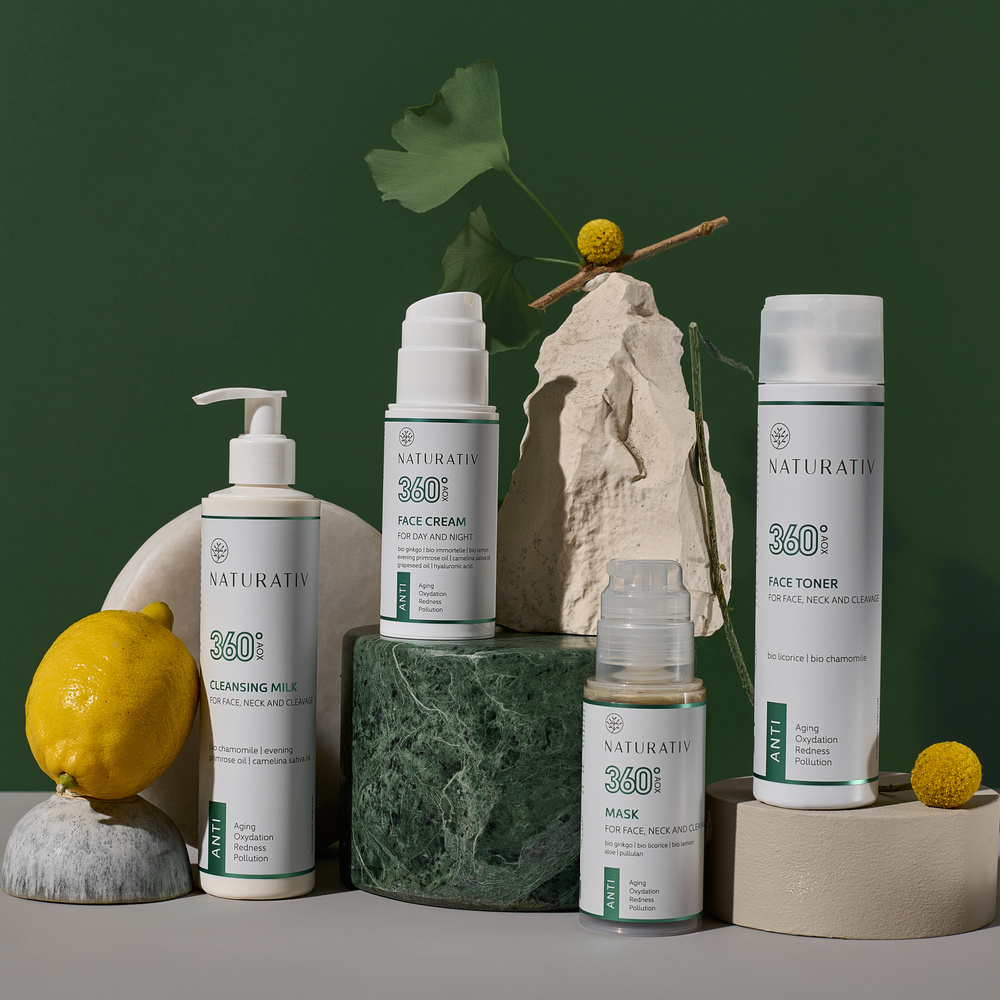 naturativ Face Cream 360° AOX - anti axidation, pollution, aging, redness Crème pour le visage