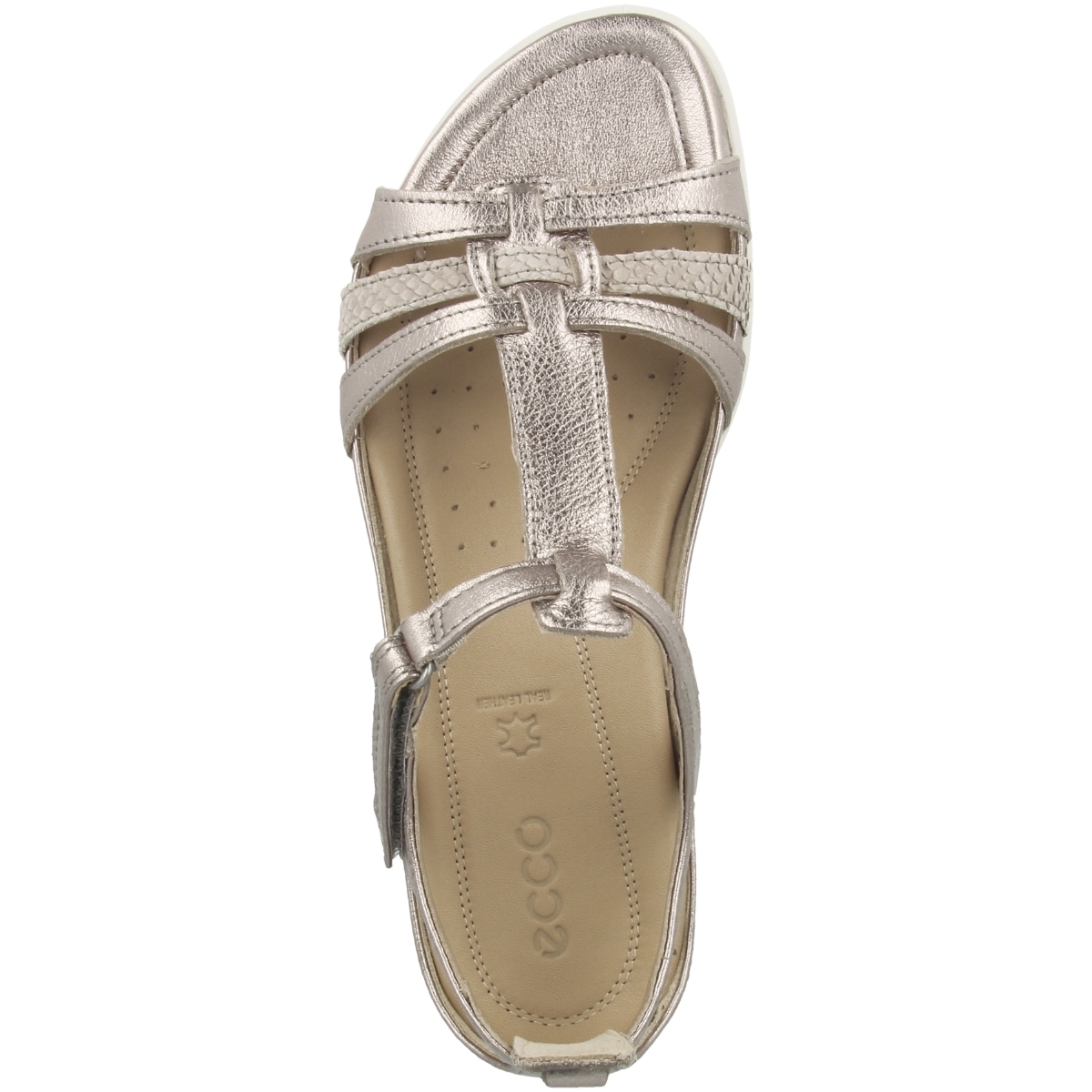 Ecco Flash Sandale silber