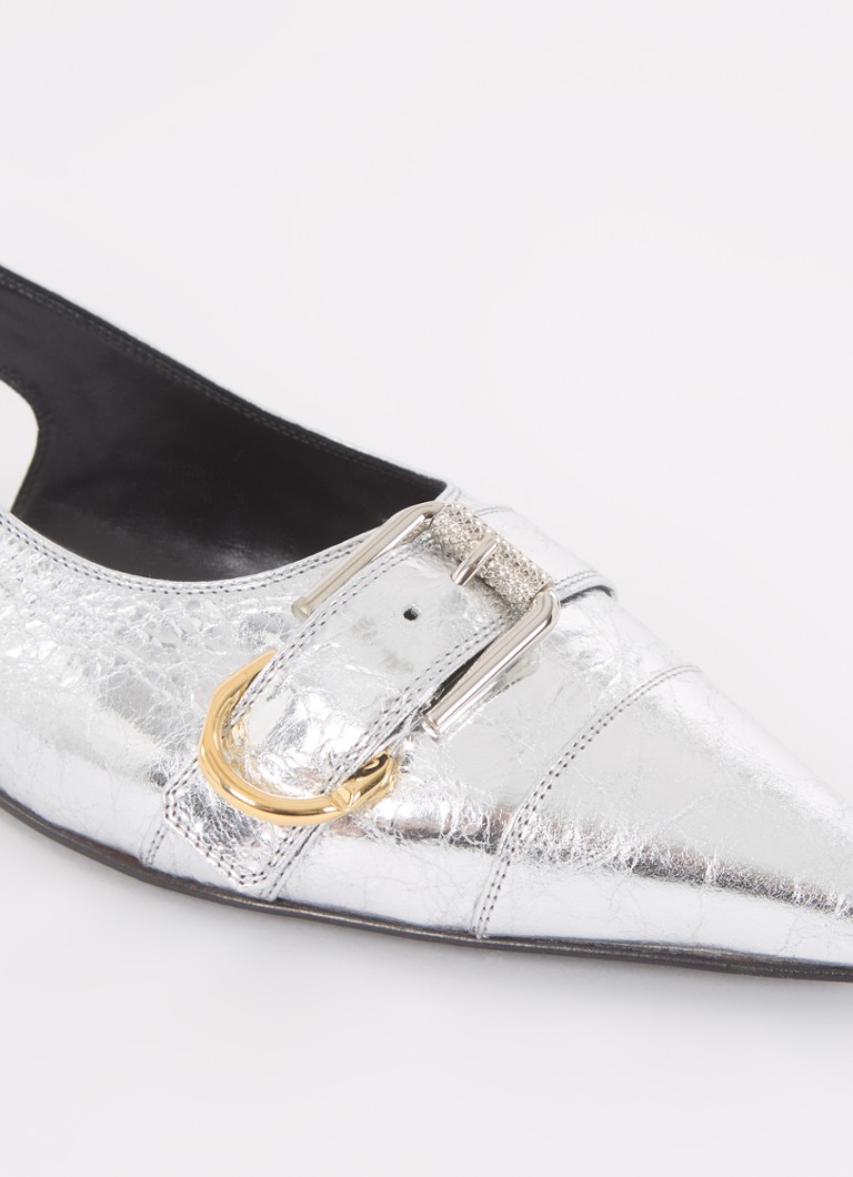 Tocuri Givenchy Voyou din piele de miel cu finisaj metalic