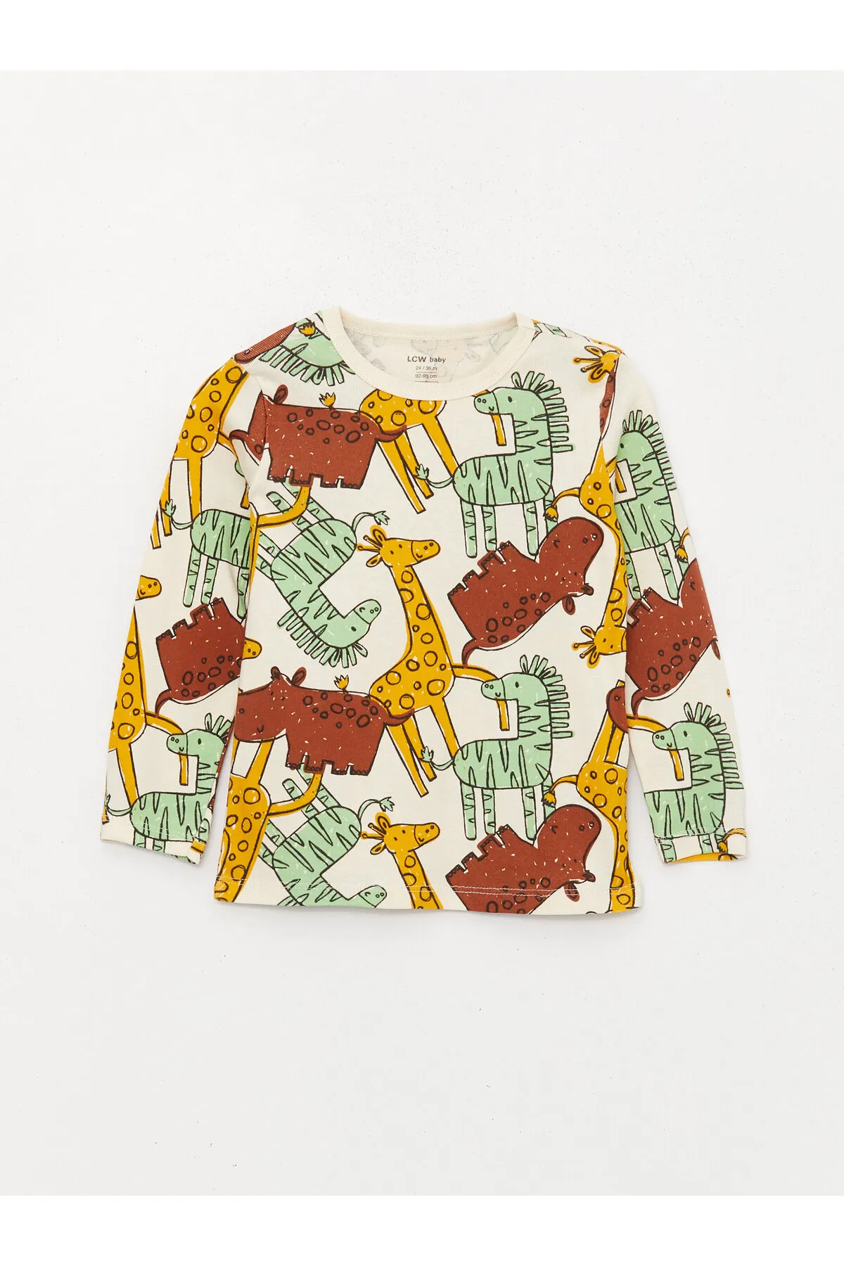 LC Waikiki  Pyjama set - Ecru - Print