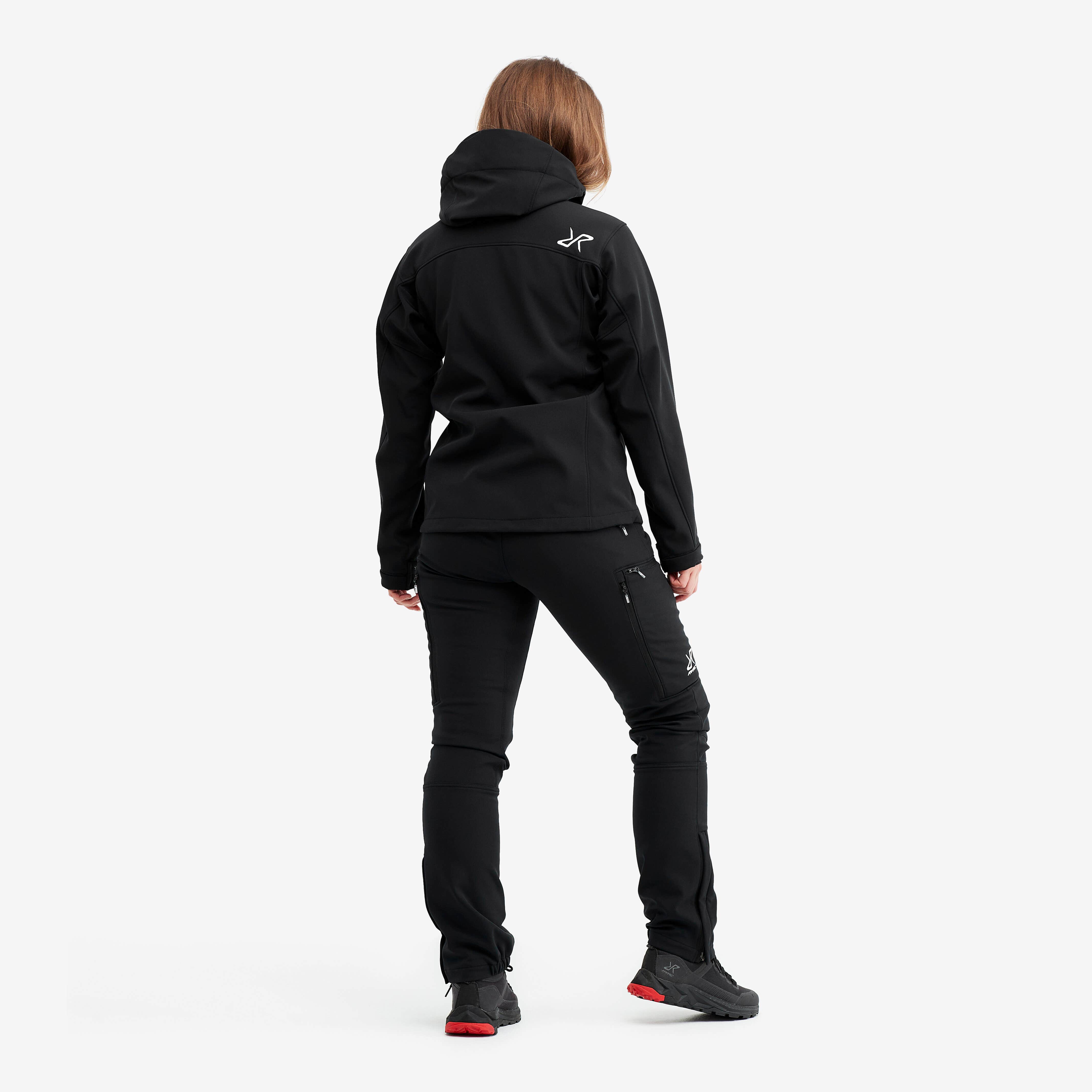 Hiball Jacket Femme Black/Red