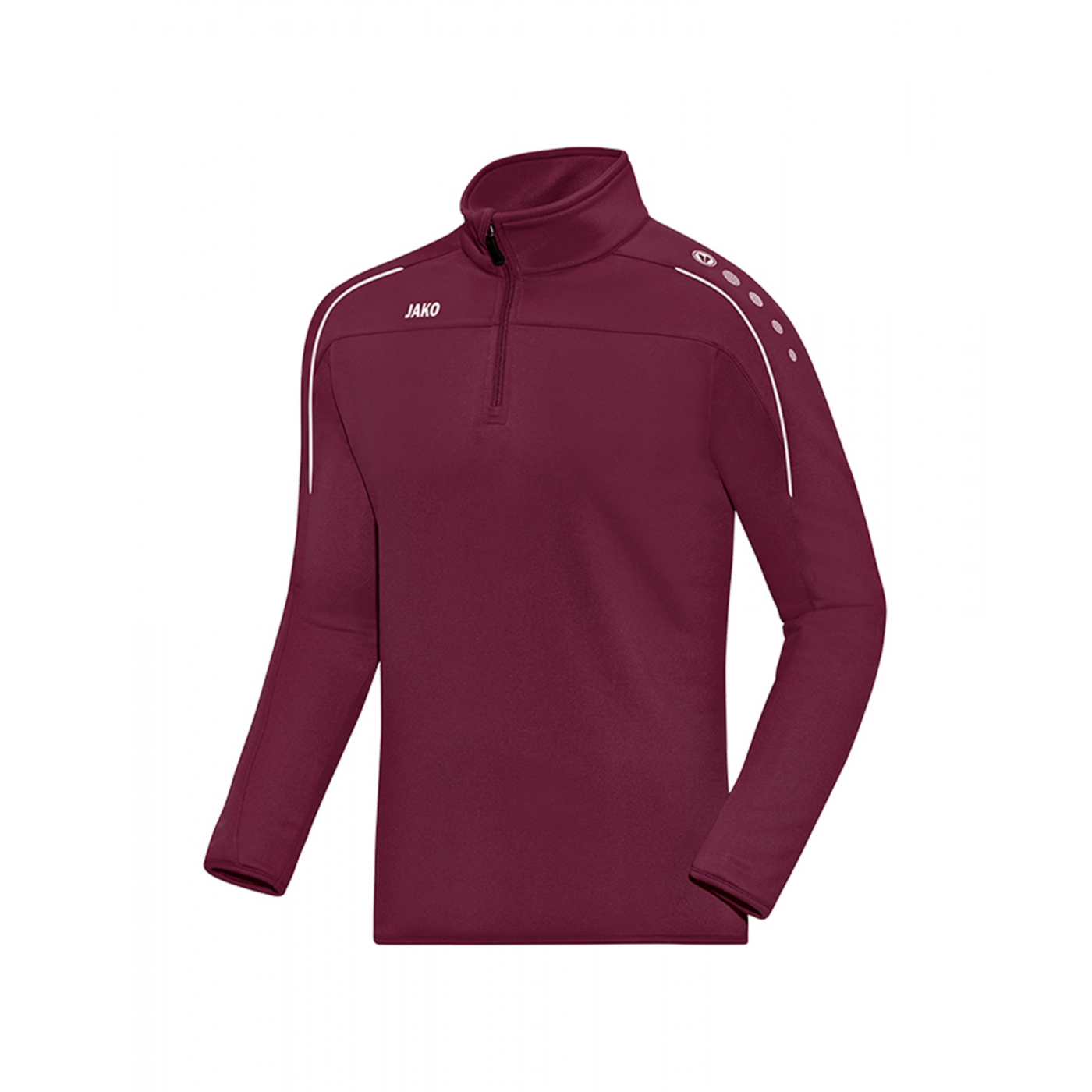 Jako Classico Ziptop Dunkelrot F14