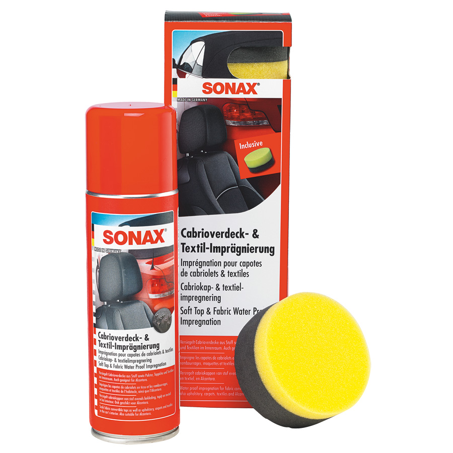 SONAX 310200 Cabrioverdeck- & Textilimprägnierung 300 ml - ATU