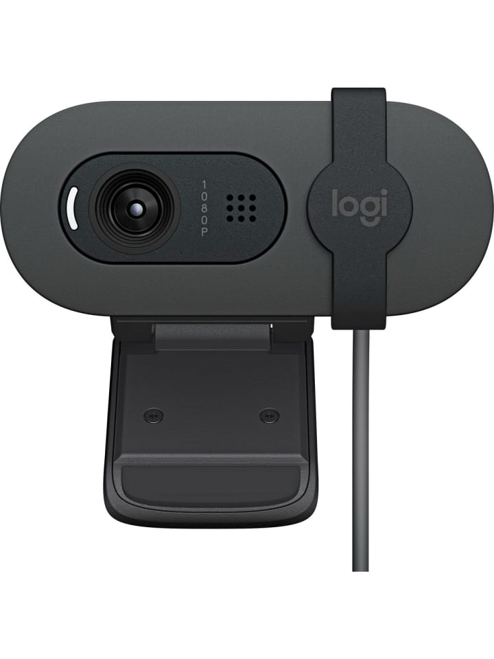 Logitech Full HD-Business-Webcam - Logitech Brio 105 mit 1,5 m Kabel in Schwarz günstig kaufen onesize