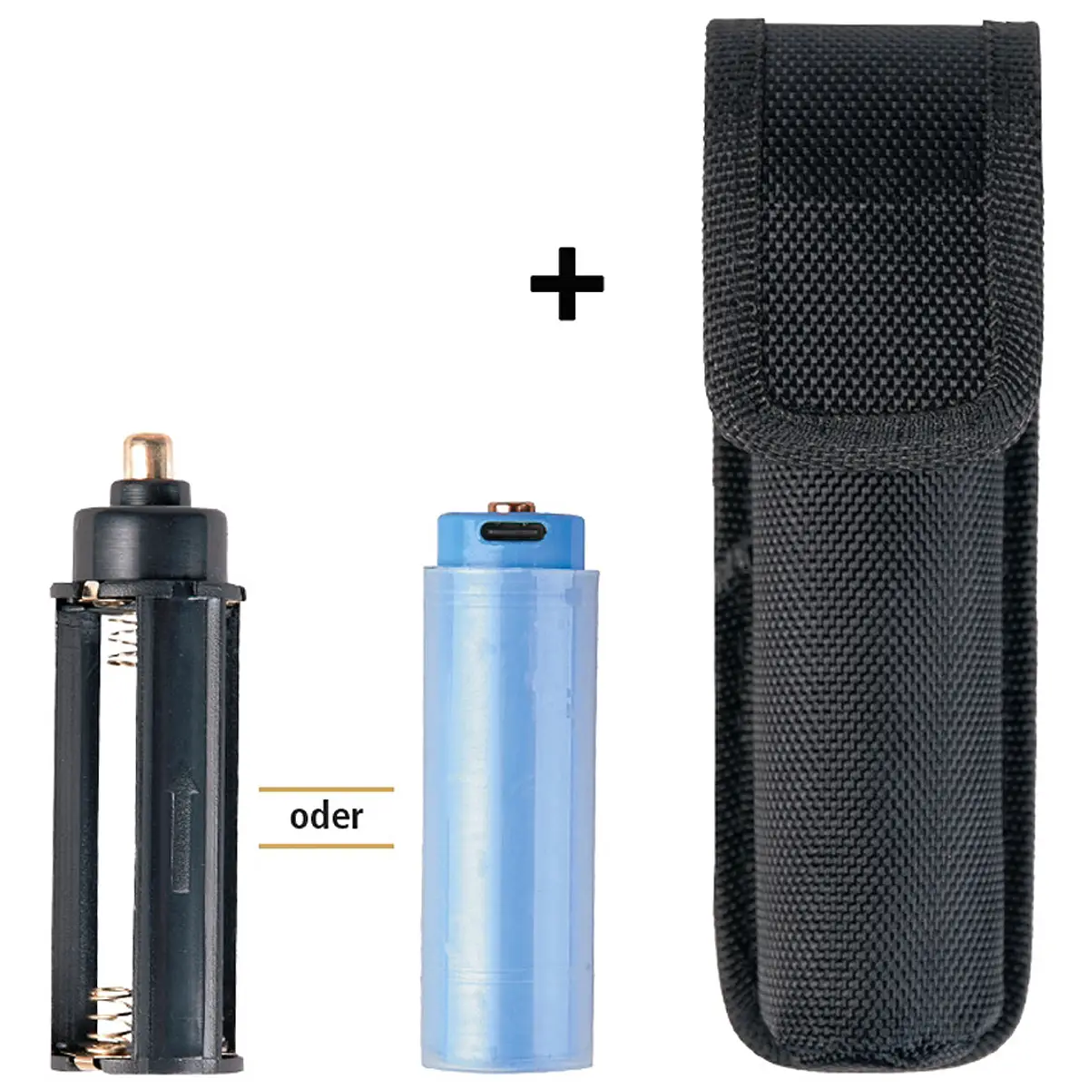 Stablampe Mission 1000 Recharge