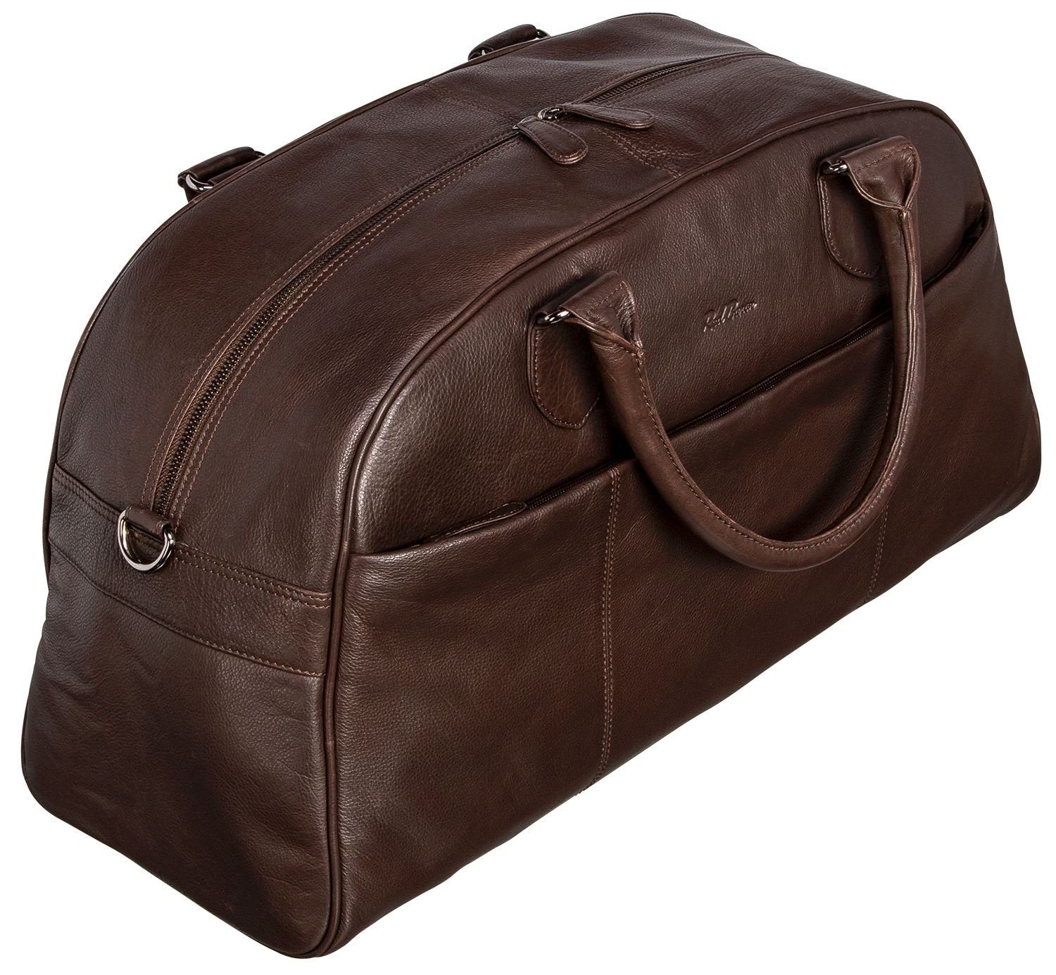 Red Baron Weekender RB-BG-004-08, Leder, Innenfächer, Außenfächer, verstellbarer Schultergurt