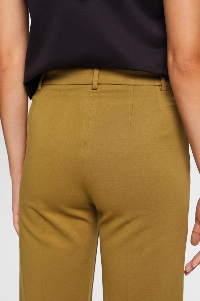 Punto-Jersey-Hose mit gerader Passform