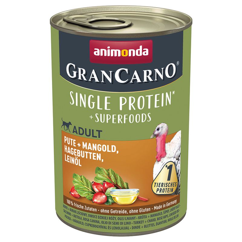 animonda GranCarno Adult Superfoods 24 x 400 g