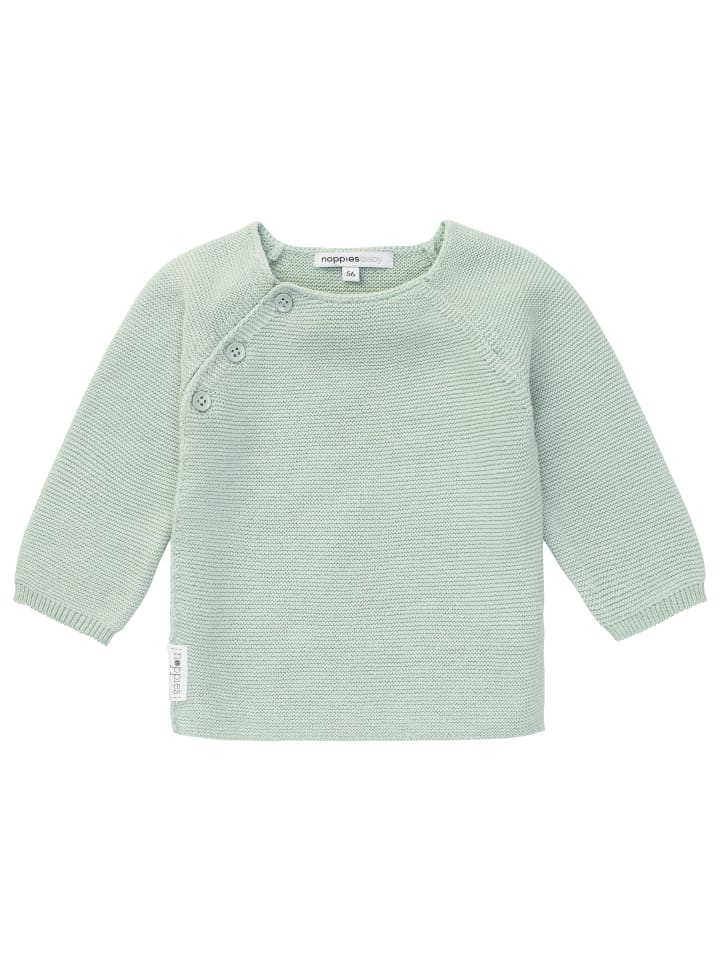 Noppies Strickjacke Pino in Grey Mint günstig kaufen