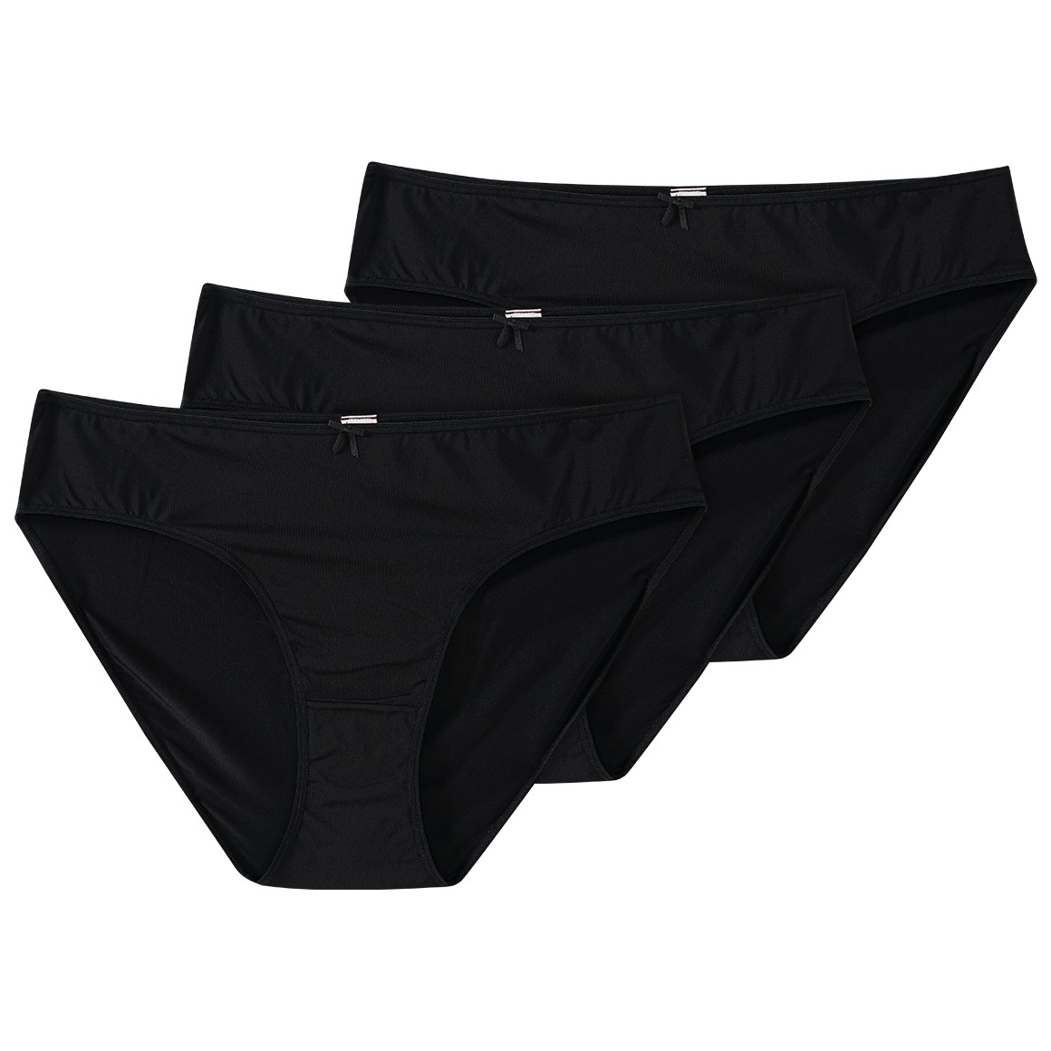 3 Damen Slips im Basic-Look
